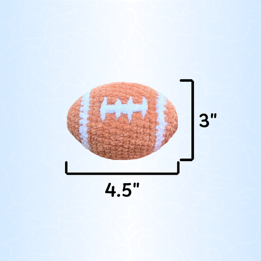 Football Crochet Plushie