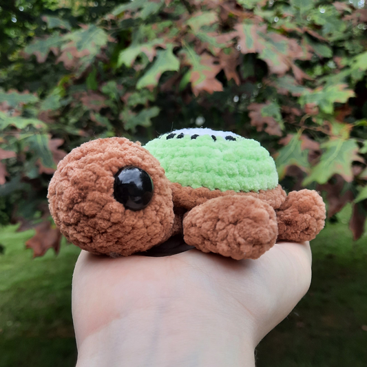 Turtle Crochet Plushie (Kiwi Turtle)