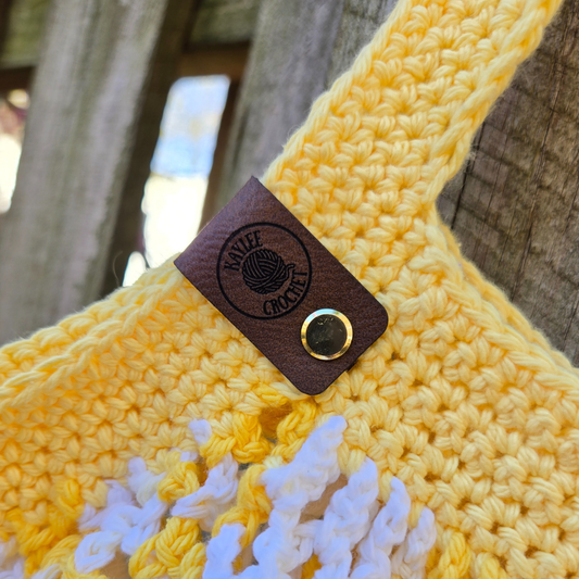 Yellow/Yellow Ombre Mesh Market Bag