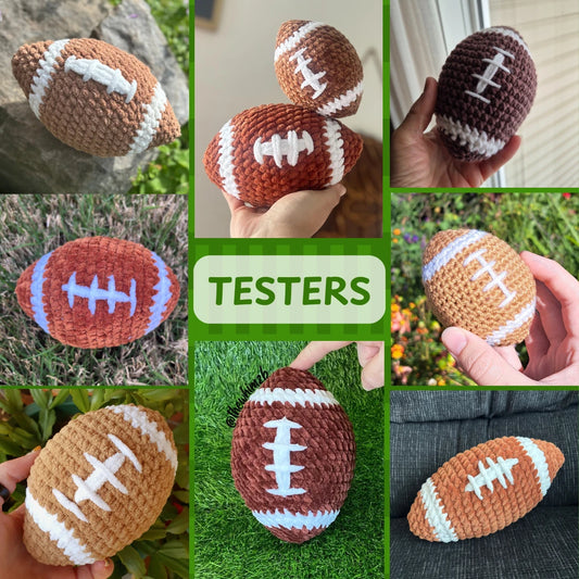 Football Crochet Pattern