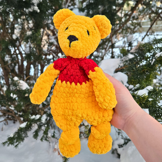 Honey Bear Crochet Snuggler