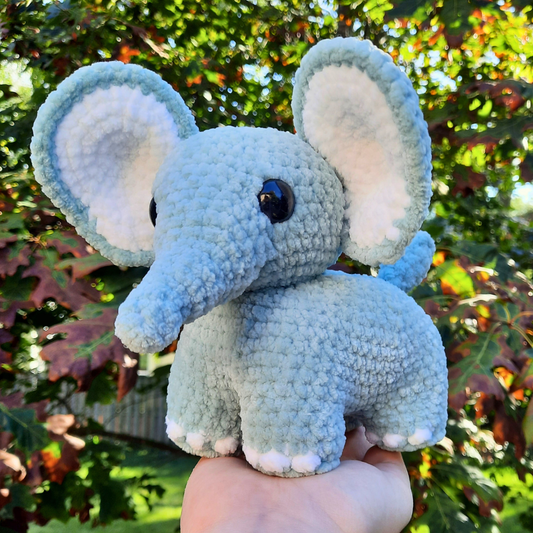 Elephant Crochet Plushie