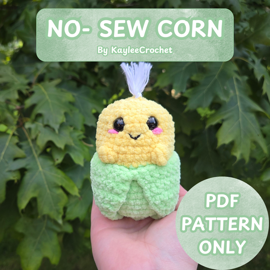 No-Sew Corn Crochet Pattern