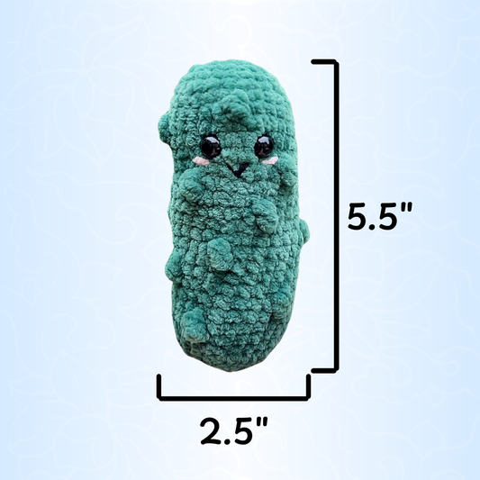 Pickle Crochet Plushie