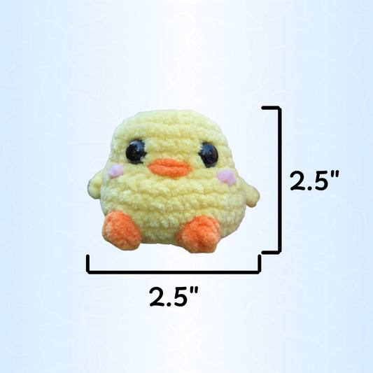 Baby Chick Crochet Plushie