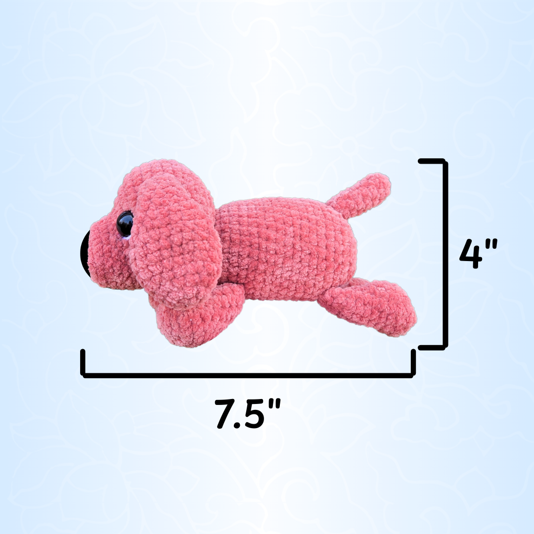 Dachshund Puppy Crochet Plushie