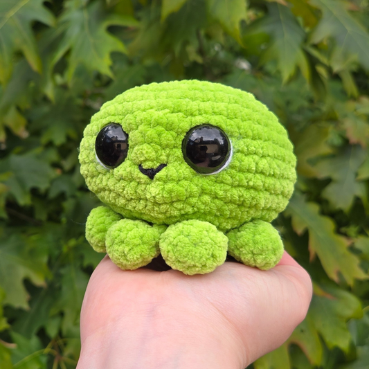 Octopus Crochet Plushie (Green)