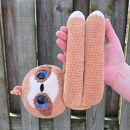 Sloth Crochet Plushie