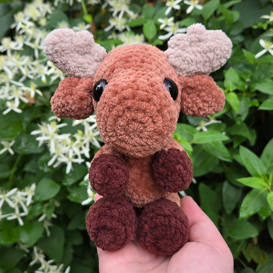 Moose Crochet Plushie