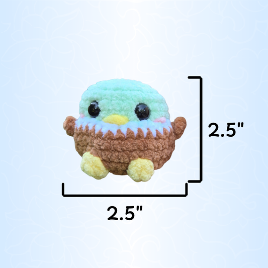 Baby Mallard Crochet Plushie