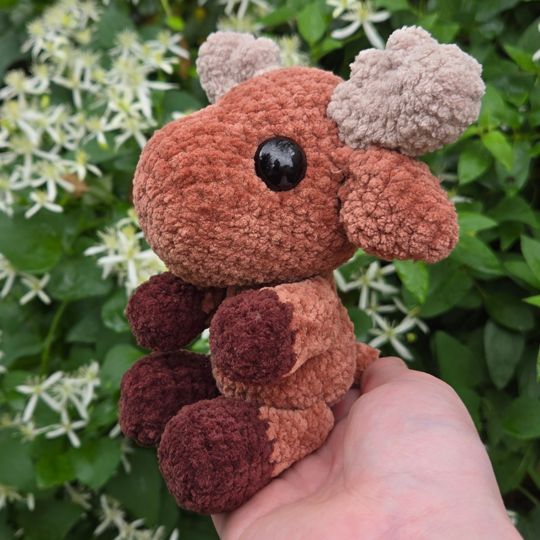 Moose Crochet Plushie