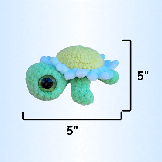 Turtle Crochet Plushie (Daisy)