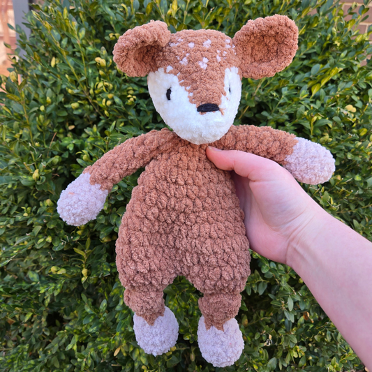 Fawn Crochet Snuggler