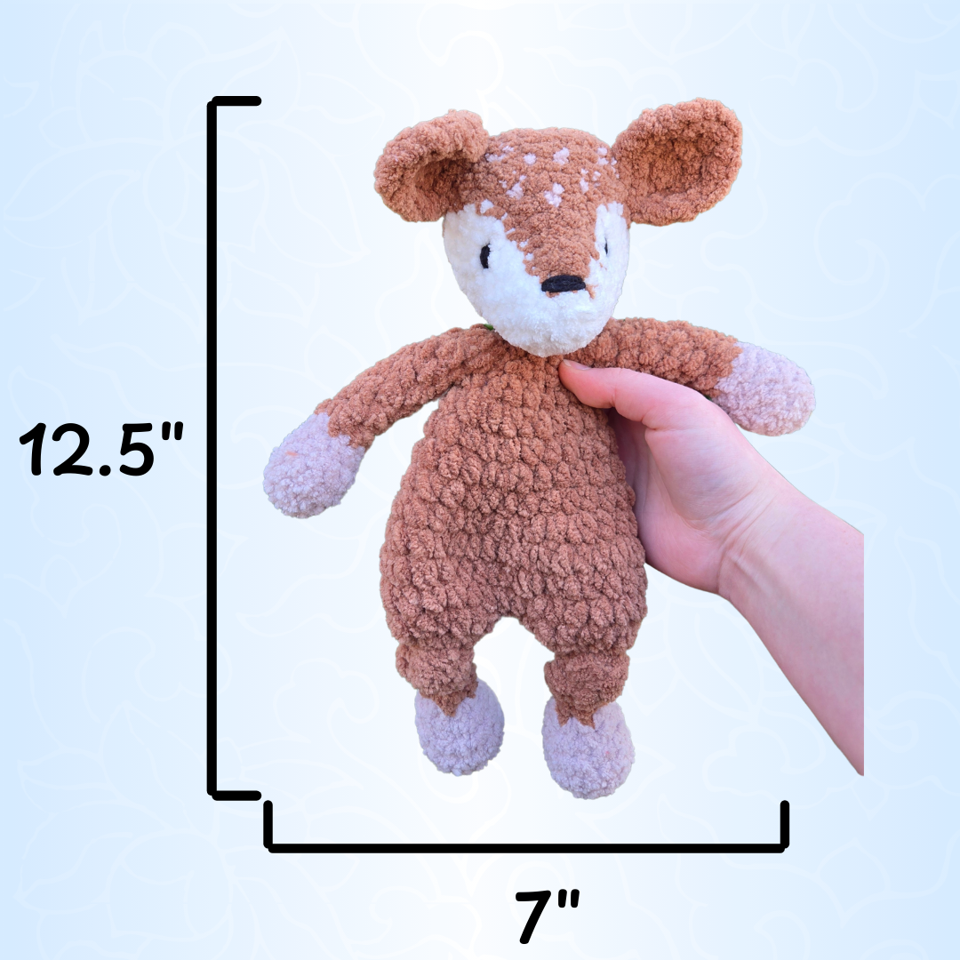 Fawn Crochet Snuggler