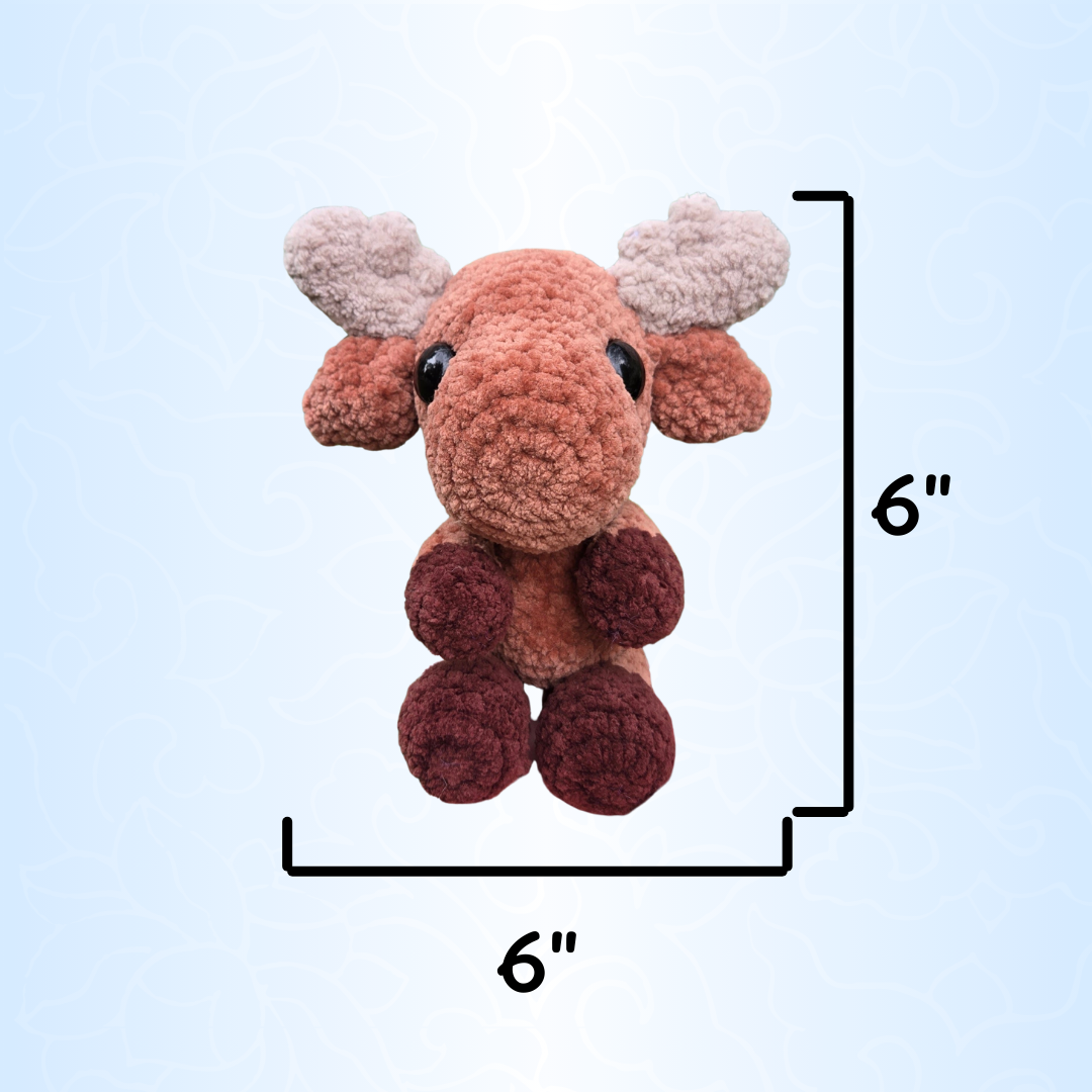 Moose Crochet Plushie