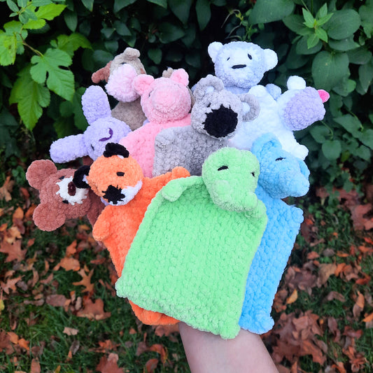 Blankie Buddies Crochet Plushie