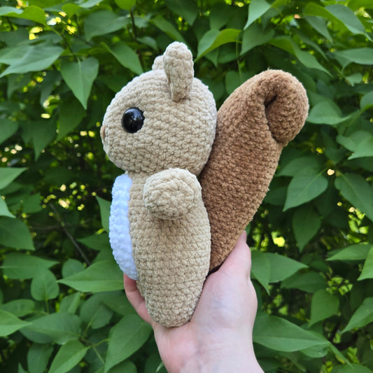 Squirrel Crochet Plushie