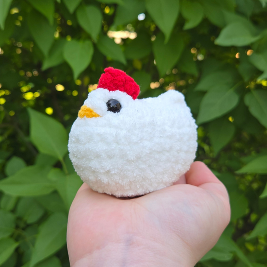 Mabel Chicken Crochet Plushie