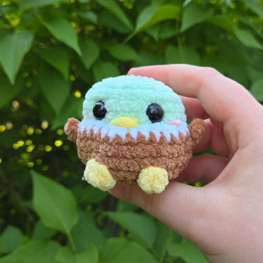 Baby Mallard Crochet Plushie