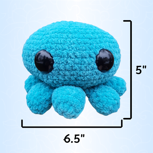 Octopus Crochet Plushie (Teal)