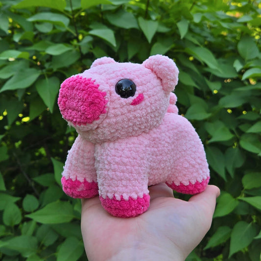 Pig Crochet Plushie
