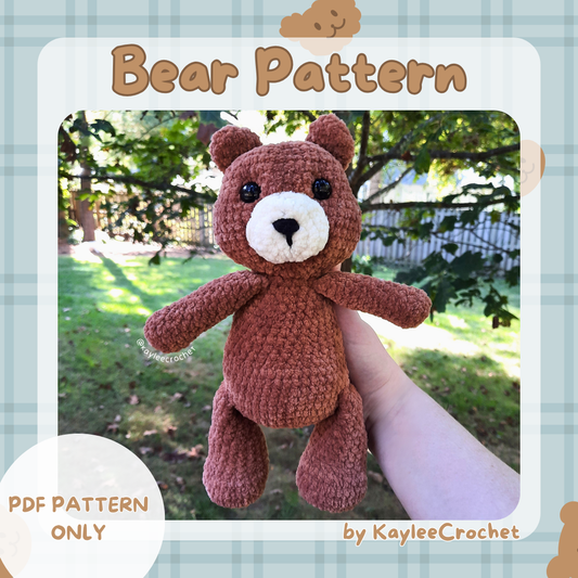 Bear Crochet Pattern