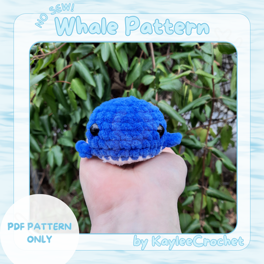 Whale Crochet Pattern