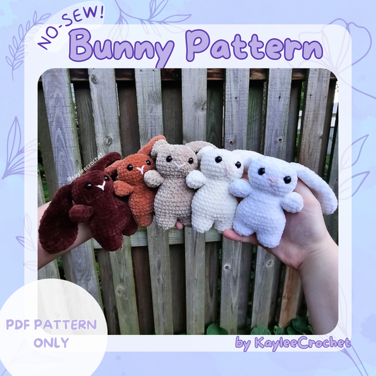No-Sew Bunny Crochet Pattern