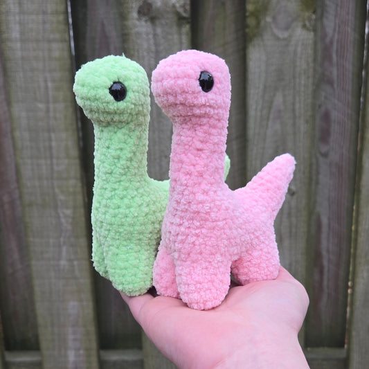 Brontosaurus Crochet Plushie