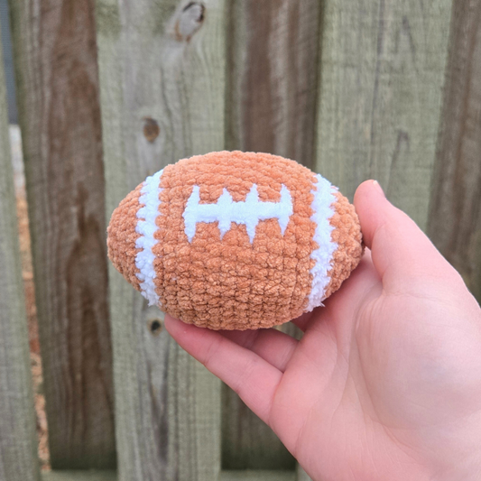 Football Crochet Plushie