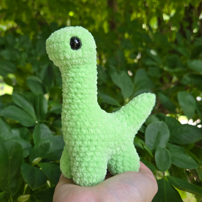 Brontosaurus Crochet Plushie - Made-to-Order