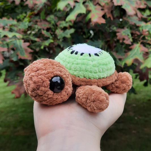 Turtle Crochet Plushie (Kiwi Turtle)