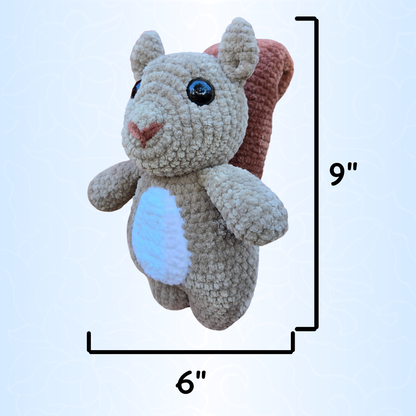Squirrel Crochet Plushie