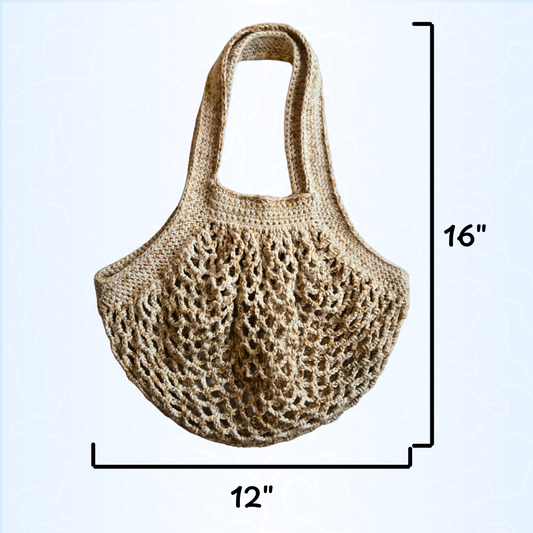 White Sands Mesh Market Bag
