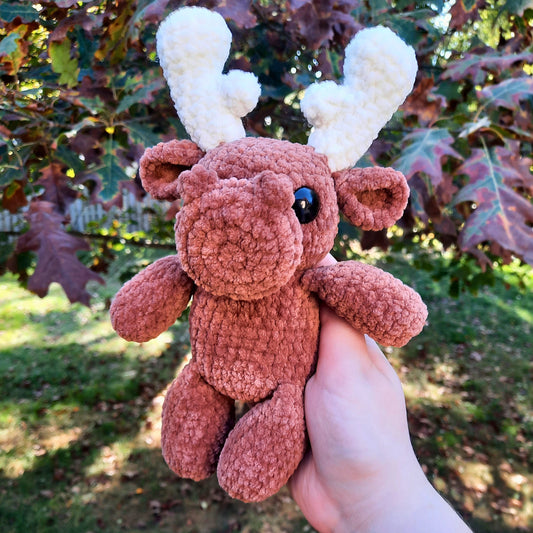 Moose Crochet Plushie