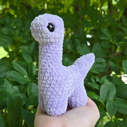 Brontosaurus Crochet Plushie - Made-to-Order