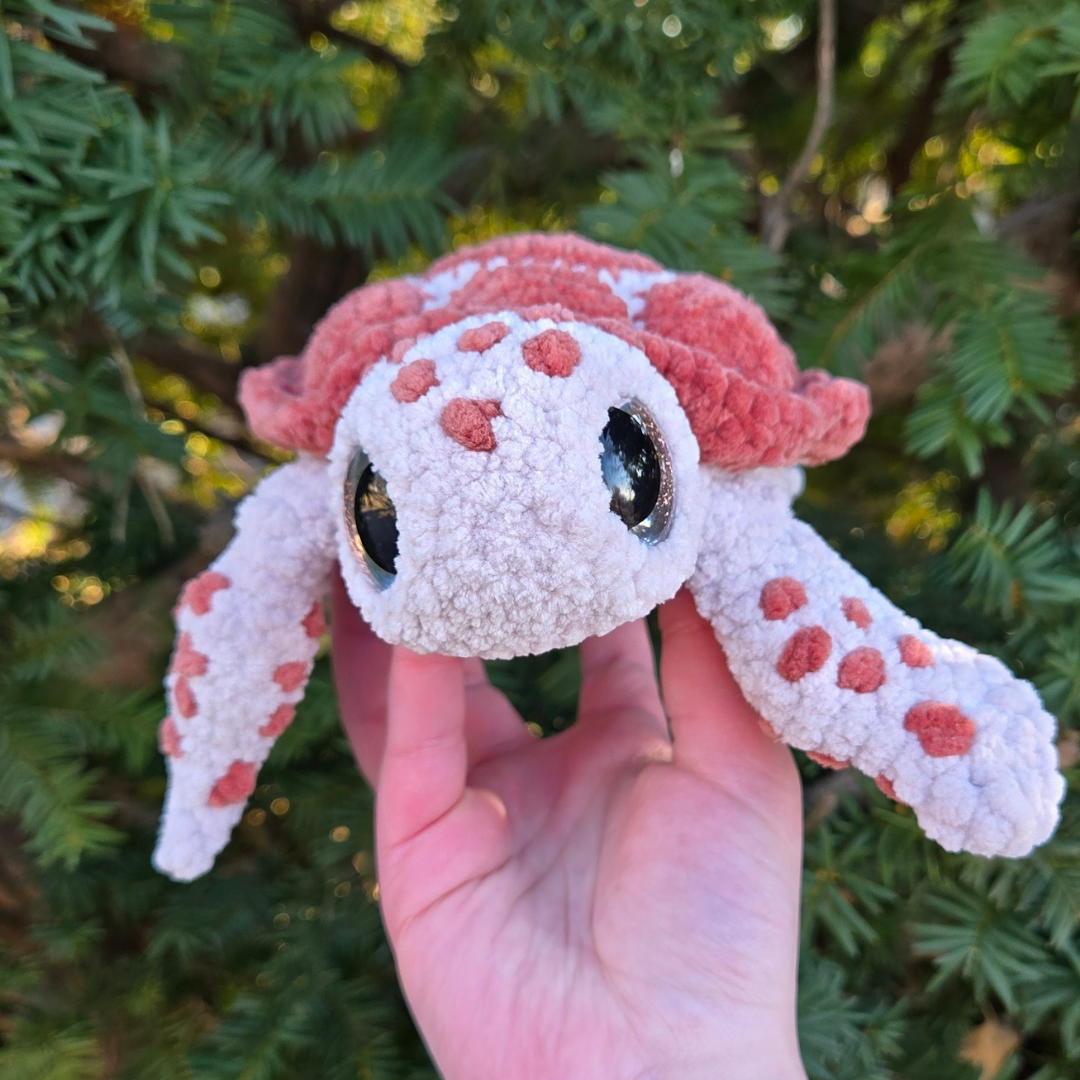 Sea Turtle Crochet Plushie (Brown)