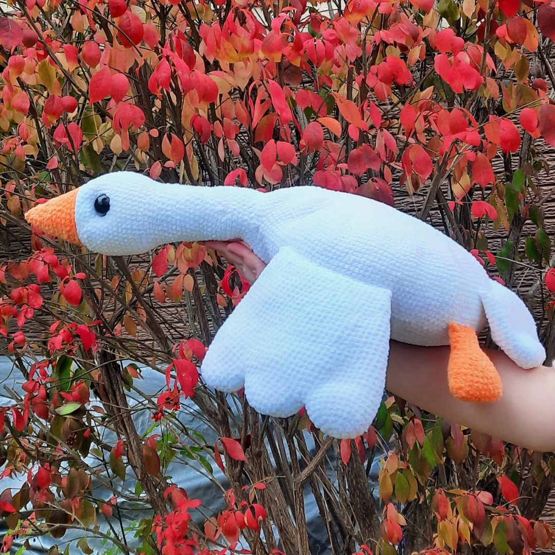 Marvin the Goose Crochet Plushie (Giant)