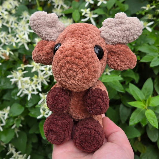 Moose Crochet Plushie
