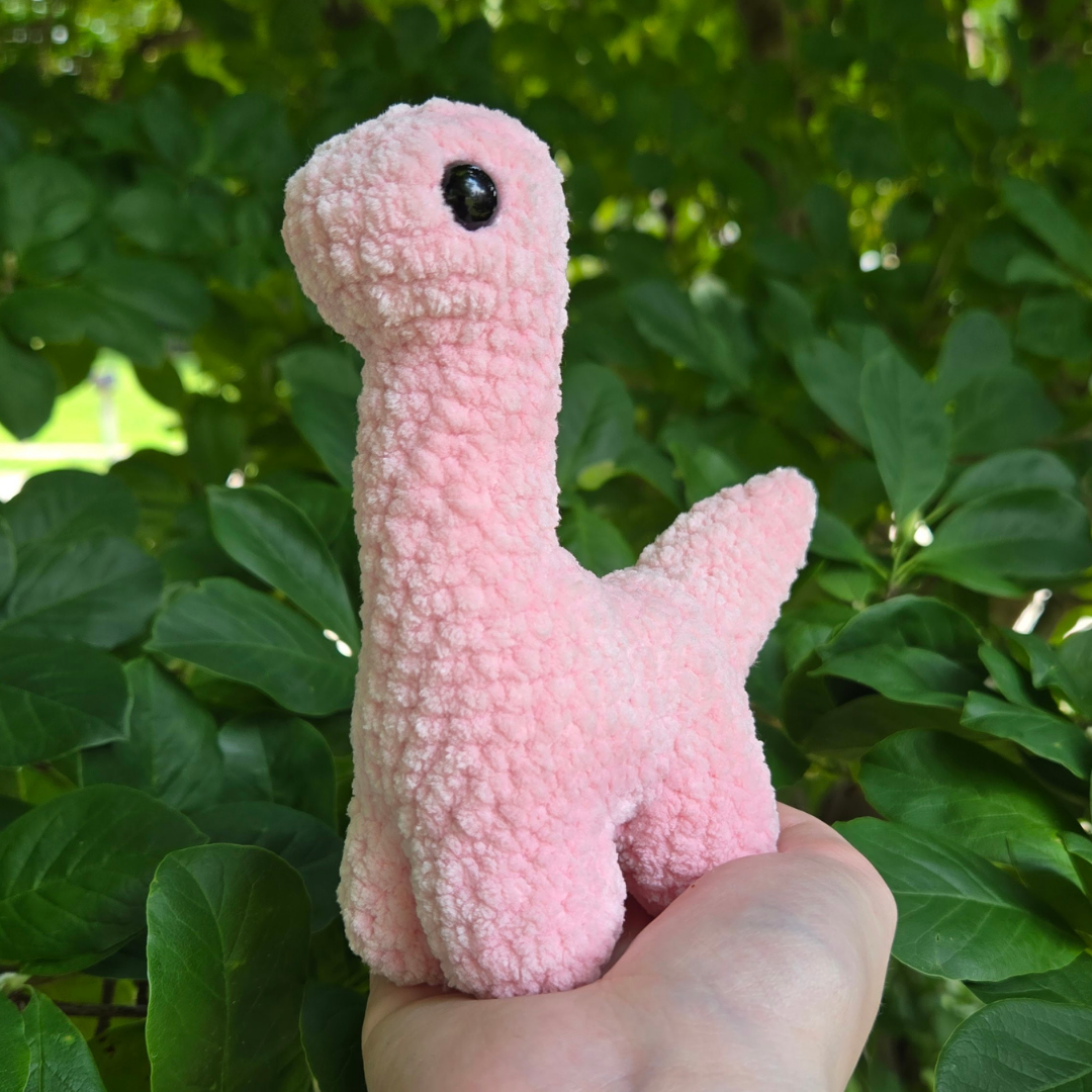 Brontosaurus Crochet Plushie - Made-to-Order
