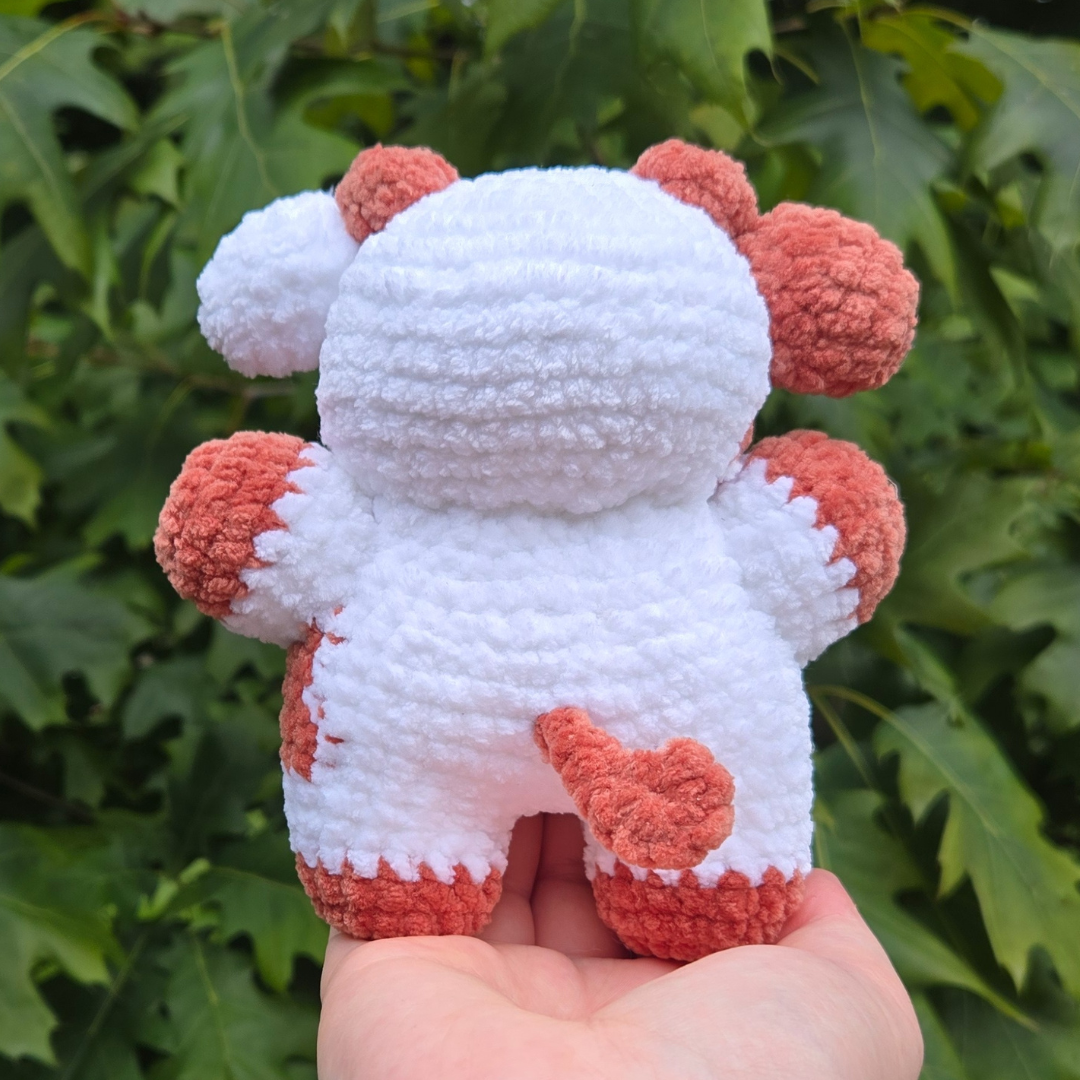 Brown Cow Crochet Plushie