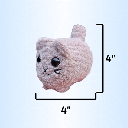 Custom Loaf Kitten Crochet Plushie