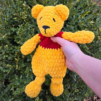 Honey Bear Crochet Snuggler