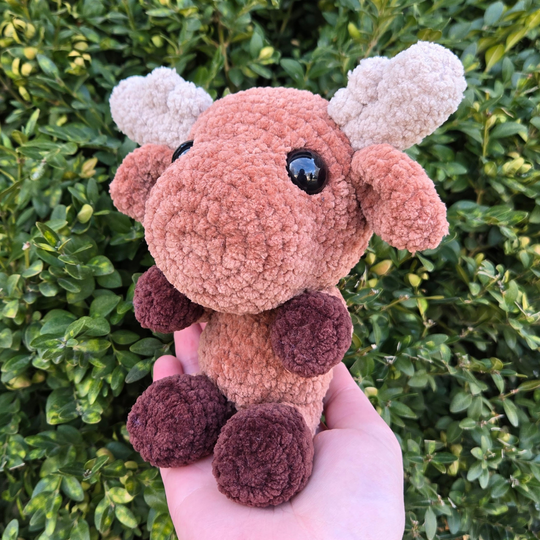 Moose Crochet Plushie