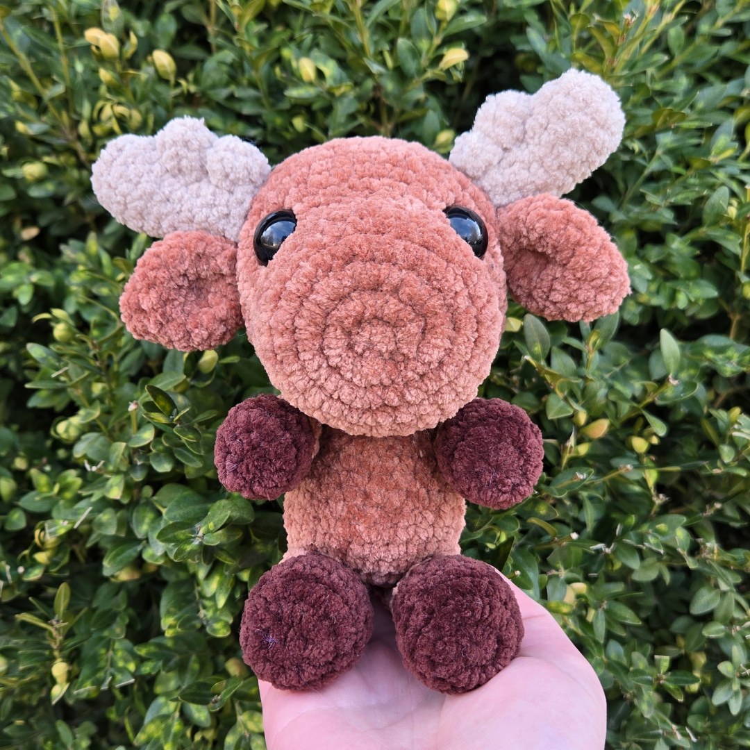 Moose Crochet Plushie