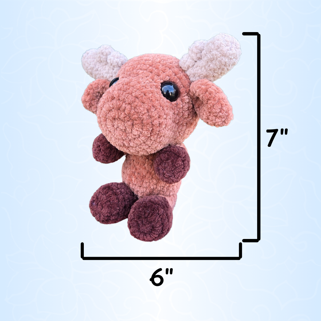 Moose Crochet Plushie
