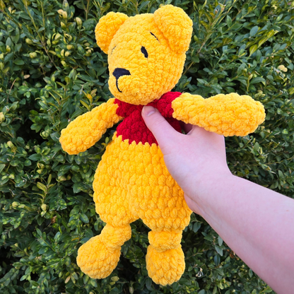 Honey Bear Crochet Snuggler