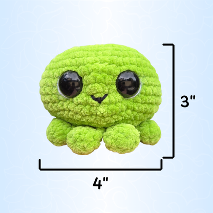 Octopus Crochet Plushie (Green)