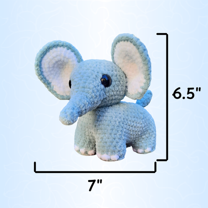 Elephant Crochet Plushie