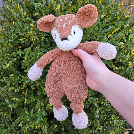 Fawn Crochet Snuggler